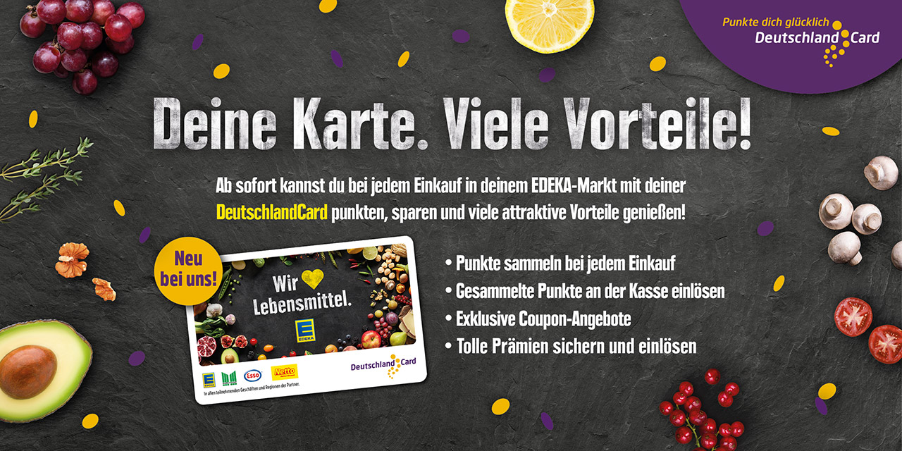 DeutschlandCard – Deine Karte. Viele Vorteile!